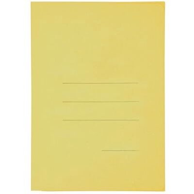 Blasetti Cartelline 3 Lembi in Cartoncino Riciclato CARTECO' GIALLO Raccoglitore Documenti Per Ufficio, Formato 25x35 cm, Confezione 50 Pezzi, Carta 1800gr Blasetti Cartelline 3 Lembi in Cartoncino Riciclato CARTECO' GIALLO Raccoglitore Documenti Per Ufficio, Formato 25x35 cm, Confezione 50 Pezzi, Carta 1800gr