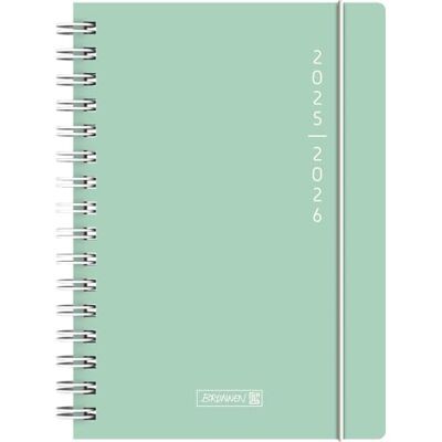 BRUNNEN Schülerkalender (2025/2026) "Plain Mint", 1 Seite = 1 Tag, A5, 352 Seiten, PP-Umschlag, mint BRUNNEN Schülerkalender (2025/2026) "Plain Mint", 1 Seite = 1 Tag, A5, 352 Seiten, PP-Umschlag, mint