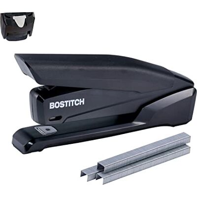 Bostitch Executive 3 in 1 cucitrice, include 210 punti e rimozione graffette integrato, pinzatura a un dito, senza sforzo, capacità di 20 fogli, cucitrice a molla, nero () Bostitch Executive 3 in 1 cucitrice, include 210 punti e rimozione graffette integrato, pinzatura a un dito, senza sforzo, capacità di 20 fogli, cucitrice a molla, nero ()
