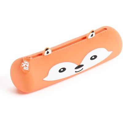 Back2Fun Astuccio Scolastico in Morbido Silicone, Portapenne con Cerniera e Manico, Dettagli in Rilievo, Dimensioni Ø45 x 185 mm, Stile Kawaii per il Ritorno a Scuola, Reddy Back2Fun Astuccio Scolastico in Morbido Silicone, Portapenne con Cerniera e Manico, Dettagli in Rilievo, Dimensioni Ø45 x 185 mm, Stile Kawaii per il Ritorno a Scuola, Reddy