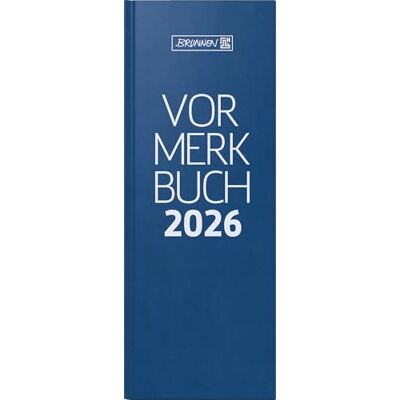 BRUNNEN Libro precedente mod. 786 2026 110 × 297 mm plastica blu BRUNNEN Libro precedente mod. 786 2026 110 × 297 mm plastica blu