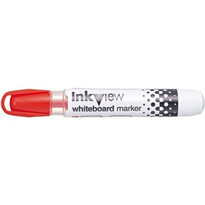 Uni-Ball Pennarello lavagna bianca Uni inkview PWB-202 rosso punta conica 1,8-2,2 mm Scatola 12 pz. Uni-Ball Pennarello lavagna bianca Uni inkview PWB-202 rosso punta conica 1,8-2,2 mm Scatola 12 pz.