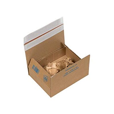 Blake VITA Packaging 230 x 150 mmScatola da spedizione ondulata Stacca e sigilla () Kraft, Confezione da 25 Blake VITA Packaging 230 x 150 mmScatola da spedizione ondulata Stacca e sigilla () Kraft, Confezione da 25