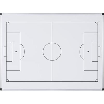 Bi-Office Maya Lavagna Magnetica Stampata da Calcio A4 Superficie in Acciaio Laccato, Cornice in Alluminio Bi-Office Maya Lavagna Magnetica Stampata da Calcio A4 Superficie in Acciaio Laccato, Cornice in Alluminio