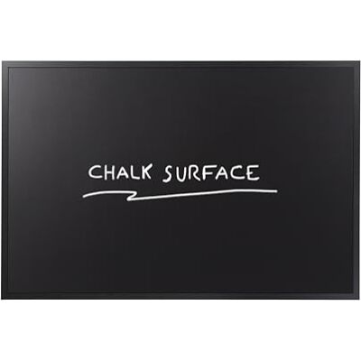 Bi-Office Lavagna Basic, 60 x 45 cm, Superficie Nera Non Magnetica, Cornice In MDF Nero Bi-Office Lavagna Basic, 60 x 45 cm, Superficie Nera Non Magnetica, Cornice In MDF Nero
