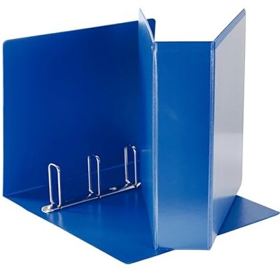 Esselte Raccoglitore a Display in PP Personalizzabile (2 tasche) Anelli 4- 65 a Q Formato Maxi Blu Esselte Raccoglitore a Display in PP Personalizzabile (2 tasche) Anelli 4- 65 a Q Formato Maxi Blu