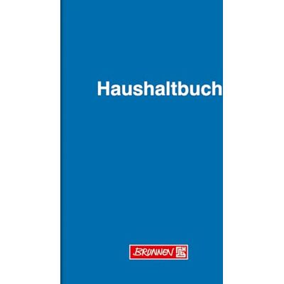 BRUNNEN Taccuino delle spese, copertina in cartone lucido, formato A5, 148 x 210 mm, 40 pagine, blu BRUNNEN Taccuino delle spese, copertina in cartone lucido, formato A5, 148 x 210 mm, 40 pagine, blu