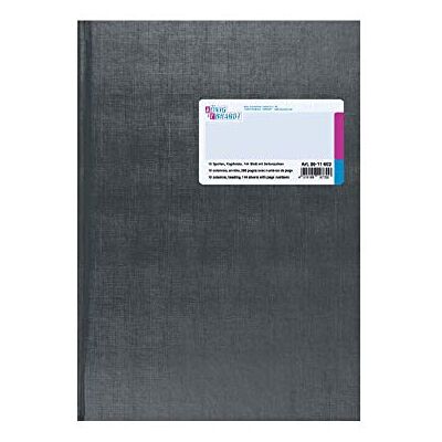 BRUNNEN King Ebhardt colonne libro, colonne Arc Elefantenhaut, coperta, 10 colonne, formato A4, misure: 210 x 2, colore: blu chiaro BRUNNEN King Ebhardt colonne libro, colonne Arc Elefantenhaut, coperta, 10 colonne, formato A4, misure: 210 x 2, colore: blu chiaro