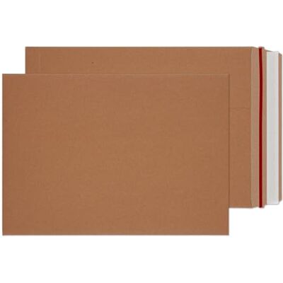 Blake VITA Buste in cartoncino kraft, formato B4 (35,2 x 25 cm), resistenti, 350 g/m², confezione sostenibile, 100% riciclabile, anti-piegatura, con striscia di strappo, chiusura adesiva e Blake VITA Buste in cartoncino kraft, formato B4 (35,2 x 25 cm), resistenti, 350 g/m², confezione sostenibile, 100% riciclabile, anti-piegatura, con striscia di strappo, chiusura adesiva e