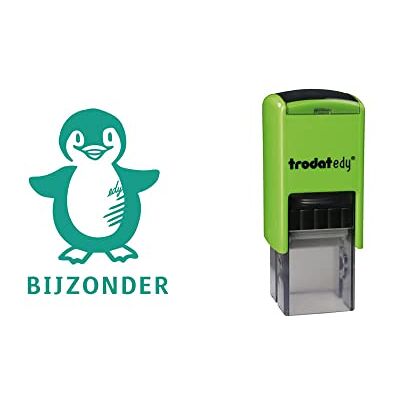 Trodat Timbro motivazionale per insegnanti di scuola elementare - Edy SPECIFICO, 20 x 20 mm, stampa verde Trodat Timbro motivazionale per insegnanti di scuola elementare - Edy SPECIFICO, 20 x 20 mm, stampa verde