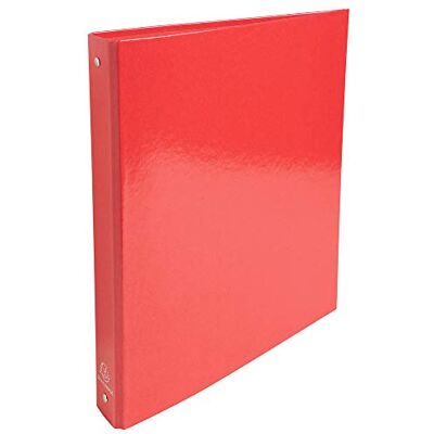 Exacompta rif. 519295E Cartone da 10 raccoglitori rigidi Iderama, 4 anelli rotondi diametro 30 mm, dorso 40 mm, dimensioni esterne: 32 x 26 cm, formato A4, colore: rosso Exacompta rif. 519295E Cartone da 10 raccoglitori rigidi Iderama, 4 anelli rotondi diametro 30 mm, dorso 40 mm, dimensioni esterne: 32 x 26 cm, formato A4, colore: rosso
