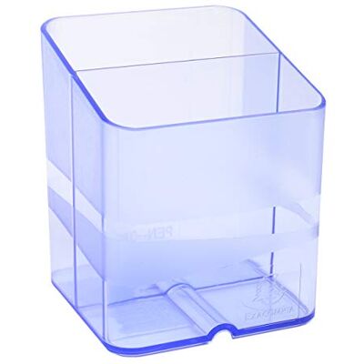 Exacompta -Portapenne PEN-CUBE Linicolor Blu ghiaccio translucido Set di 10 Exacompta -Portapenne PEN-CUBE Linicolor Blu ghiaccio translucido Set di 10