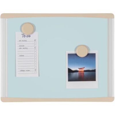 Bi-Office Lavagna magnetica Inka Sky, 28x21,6cm, Superficie in Acciaio Laccato, Cornice in alluminio e plastica beige Bi-Office Lavagna magnetica Inka Sky, 28x21,6cm, Superficie in Acciaio Laccato, Cornice in alluminio e plastica beige