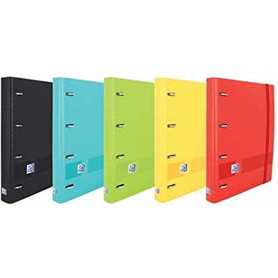 Oxford Cartella ad anelli, multicolore, standard () Oxford Cartella ad anelli, multicolore, standard ()