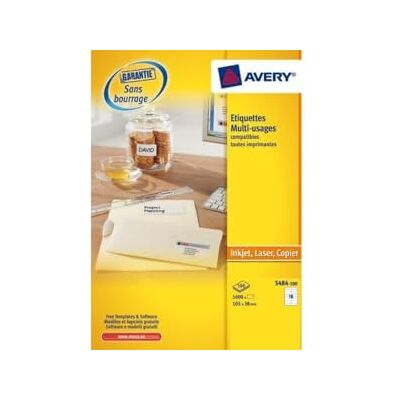 Avery Etichette autoadesive multiuso Avery Etichette autoadesive multiuso