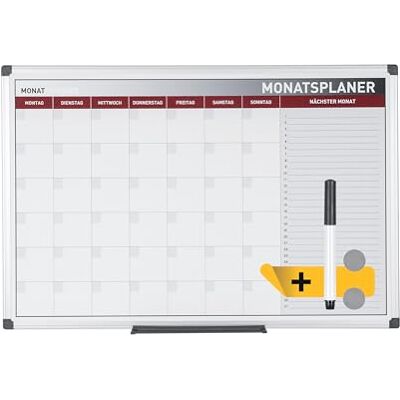 Bi-Office Maya Agenda mensile magnetica, 90 x 60 cm Bi-Office Maya Agenda mensile magnetica, 90 x 60 cm