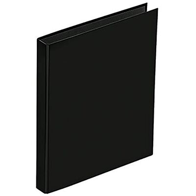 Pagna -Raccoglitore ad anelli, formato A4, a 2 anelli, colore: nero Pagna -Raccoglitore ad anelli, formato A4, a 2 anelli, colore: nero