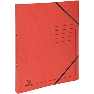 Exacompta Rif. Raccoglitore ad anelli Dimensioni 320x250mm, adatto per documenti A4, 2 anelli O-ring da 15mm, dorso da 20mm, colore rosso (confezione da 10) Exacompta Rif. Raccoglitore ad anelli Dimensioni 320x250mm, adatto per documenti A4, 2 anelli O-ring da 15mm, dorso da 20mm, colore rosso (confezione da 10)