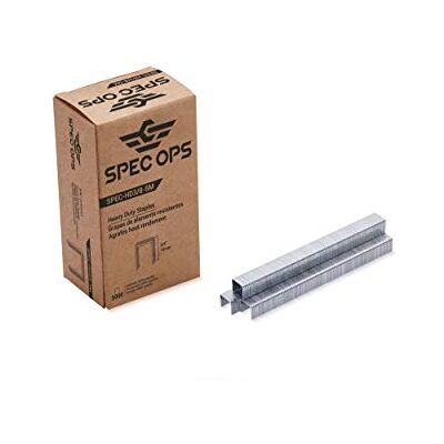 Spec Ops Tools Graffette resistenti, 3/8", confezione da 5.000, 3% donate ai veterani Spec Ops Tools Graffette resistenti, 3/8", confezione da 5.000, 3% donate ai veterani
