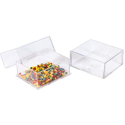 neoLab 2 1523 rettangolare in latta, graffette, 60 mm x 50 mm x 25 mm (confezione da 10) neoLab 2 1523 rettangolare in latta, graffette, 60 mm x 50 mm x 25 mm (confezione da 10)
