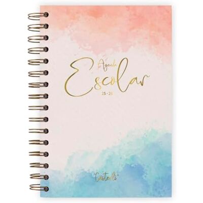 Casterli 84071 AGENDA SCUOLA 2022-23 Collezione SOGNI. Pagina giornaliera, formato A5 (160 x 210 x 16 mm), disegni diversi. Coperchio rivestito in gomma. Carta 75 gr. Casterli 84071 AGENDA SCUOLA 2022-23 Collezione SOGNI. Pagina giornaliera, formato A5 (160 x 210 x 16 mm), disegni diversi. Coperchio rivestito in gomma. Carta 75 gr.