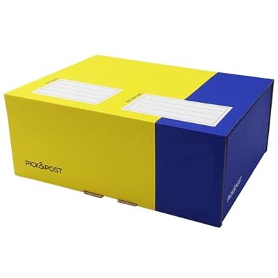 Blasetti Scatole per Spedizioni Automontanti PICK & POST M Confezione 20 Pezzi da 26x19x6 cm. Ideali per Spedire e Proteggere Oggetti Blasetti Scatole per Spedizioni Automontanti PICK & POST M Confezione 20 Pezzi da 26x19x6 cm. Ideali per Spedire e Proteggere Oggetti