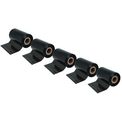vhbw 5x nastro trasferimento termico compatibile con Zebra ZT230, ZT220, ZT410, ZM600 etichettatrice, indelebile, 110mmx300m, cera/resina vhbw 5x nastro trasferimento termico compatibile con Zebra ZT230, ZT220, ZT410, ZM600 etichettatrice, indelebile, 110mmx300m, cera/resina