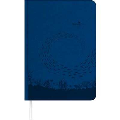 Alpha Calendario a libro Nature Line Ocean 2026 – Agenda tascabile A5 15 × 21 cm, 1 giorno/pagina con copertina rigida e materiale ecologico, agenda sostenibile per lavoro, scuola e uso Alpha Calendario a libro Nature Line Ocean 2026 – Agenda tascabile A5 15 × 21 cm, 1 giorno/pagina con copertina rigida e materiale ecologico, agenda sostenibile per lavoro, scuola e uso