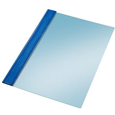 Esselte Confezione 50 Cartellini con Fermaglio, Rilegatori PVC, Blu Esselte Confezione 50 Cartellini con Fermaglio, Rilegatori PVC, Blu