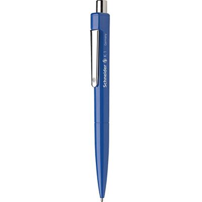 Schneider – Set di 3 penne a sfera K1 blu PTE Media Blu Schneider – Set di 3 penne a sfera K1 blu PTE Media Blu