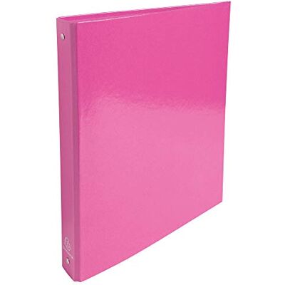 Exacompta rif. 519296E Cartone da 10 raccoglitori rigidi Iderama, 4 anelli rotondi diametro 30 mm, dorso 40 mm, dimensioni esterne: 32 x 26 cm, formato A4, colore: rosa Exacompta rif. 519296E Cartone da 10 raccoglitori rigidi Iderama, 4 anelli rotondi diametro 30 mm, dorso 40 mm, dimensioni esterne: 32 x 26 cm, formato A4, colore: rosa