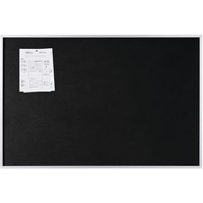 Bi-Office New Generation-Pannello in feltro di pubblicità 600 x 450 mm nero Bi-Office New Generation-Pannello in feltro di pubblicità 600 x 450 mm nero