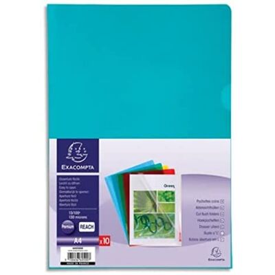 Exacompta Buste, 31 x 22 x 0.40 cm, Multicolore Exacompta Buste, 31 x 22 x 0.40 cm, Multicolore