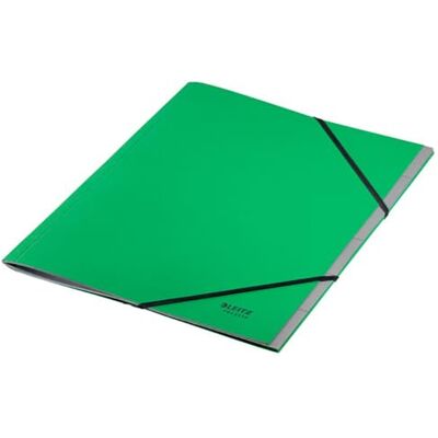 Leitz Cartella classificatrice in cartone 6 posizioni a4 recycle 100% verde Leitz Cartella classificatrice in cartone 6 posizioni a4 recycle 100% verde