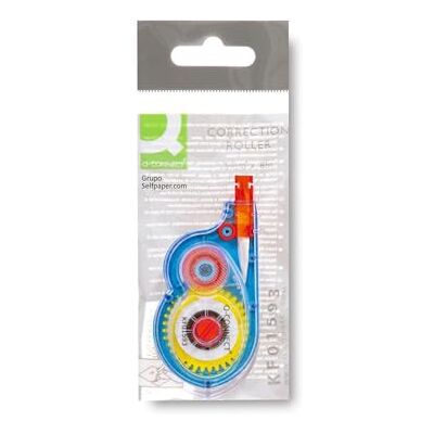 Q-Connect Correttore a Nastro monouso a stesura Laterale 5 mm x 8 m KF01593 Q-Connect Correttore a Nastro monouso a stesura Laterale 5 mm x 8 m KF01593