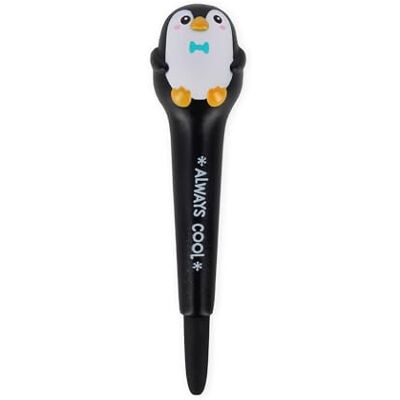 Legami Penna Gel Antistress Squeezies, Tema Penguin, Cancelleria Per Scrivere Rilassarsi Concentrarsi, Penna Anti Stress, Super Morbida, Inchiostro Nero, Diametro Punta 1 mm Legami Penna Gel Antistress Squeezies, Tema Penguin, Cancelleria Per Scrivere Rilassarsi Concentrarsi, Penna Anti Stress, Super Morbida, Inchiostro Nero, Diametro Punta 1 mm