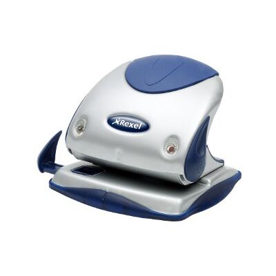 Rexel P225 perforatore 25 fg 2 fori Argento/Blu 2100744 Rexel P225 perforatore 25 fg 2 fori Argento/Blu 2100744