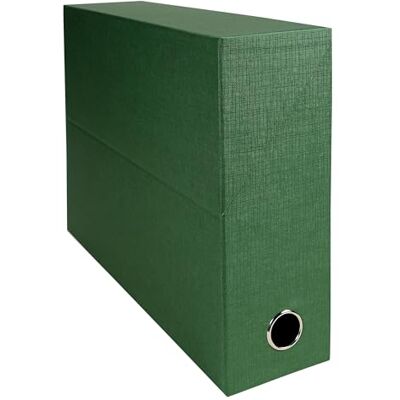 Exacompta Rif. 89527E 5 scatole per trasferimento in carta telata, dorso 90 mm, con occhiello in metallo, per formato A4, dimensioni 25,5 x 34 x 9 cm, colore blu scuro Exacompta Rif. 89527E 5 scatole per trasferimento in carta telata, dorso 90 mm, con occhiello in metallo, per formato A4, dimensioni 25,5 x 34 x 9 cm, colore blu scuro