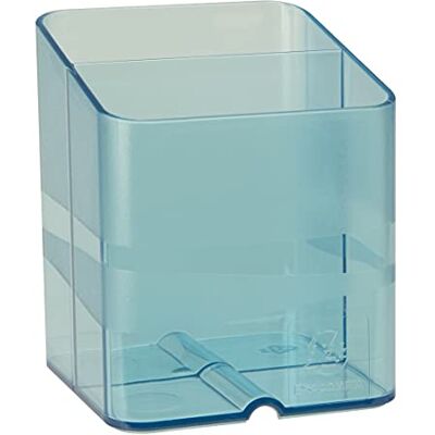 Exacompta Cod. Confezione da 10 Portapenne per scrivania Pen-Cube Chromaline 2 scomparti di dimensioni ed altezze diverse Dimensioni (PxLxA): 7,4x7,4x9,3 cm Turchese traslucido Exacompta Cod. Confezione da 10 Portapenne per scrivania Pen-Cube Chromaline 2 scomparti di dimensioni ed altezze diverse Dimensioni (PxLxA): 7,4x7,4x9,3 cm Turchese traslucido