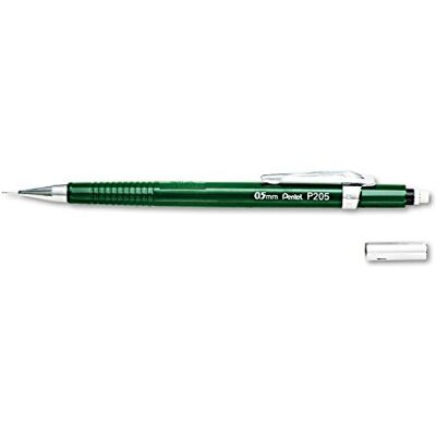 Pentel Astuccio per matite HB, 0,5 mm, 1 pezzo, colore: Verde Pentel Astuccio per matite HB, 0,5 mm, 1 pezzo, colore: Verde