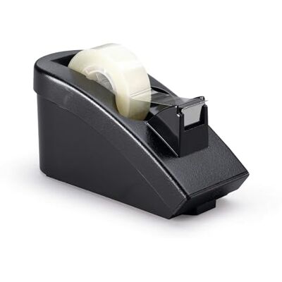 Durable Dispenser per nastro adesivo Trend, antiscivolo, rotolo di nastro adesivo incluso, 147x70x62 mm, nero (cod. #) Durable Dispenser per nastro adesivo Trend, antiscivolo, rotolo di nastro adesivo incluso, 147x70x62 mm, nero (cod. #)