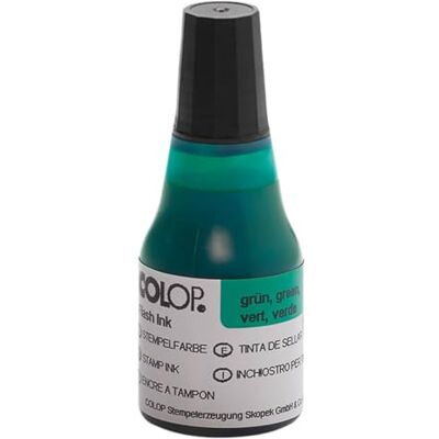 COLOP Flash ink Colore per timbri, colore: Verde COLOP Flash ink Colore per timbri, colore: Verde