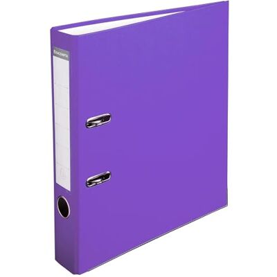Exacompta Rif. 915417B Cartone da 20 raccoglitori a leva, formato A4, dorso 50 mm, meccanico 50 mm, dimensioni esterne: 32 x 29 x 5 cm, formato A4, colore viola Exacompta Rif. 915417B Cartone da 20 raccoglitori a leva, formato A4, dorso 50 mm, meccanico 50 mm, dimensioni esterne: 32 x 29 x 5 cm, formato A4, colore viola