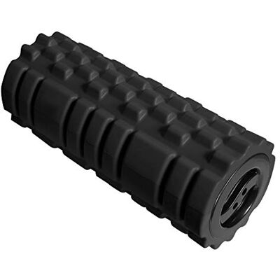Unilux Roller Feet Poggiapiedi con ruote, cilindrico, per massaggi e allenamento delle fasce durante il lavoro, colore: Nero Unilux Roller Feet Poggiapiedi con ruote, cilindrico, per massaggi e allenamento delle fasce durante il lavoro, colore: Nero