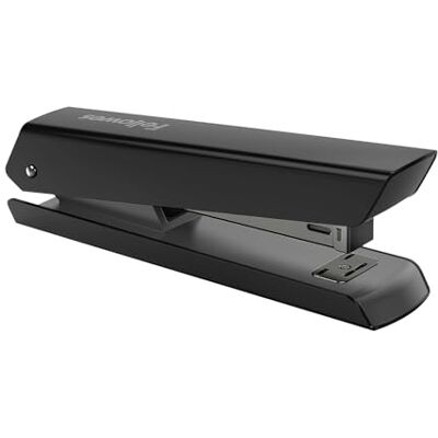 Fellowes LX820 Cucitrice classica da scrivania e ufficio per classe, casa e lavoro, contiene striscia completa di graffette, capacità 20 fogli, nero Fellowes LX820 Cucitrice classica da scrivania e ufficio per classe, casa e lavoro, contiene striscia completa di graffette, capacità 20 fogli, nero