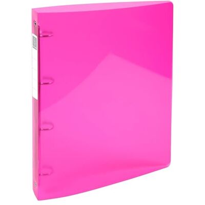 Exacompta Rif. 51774E Cartone da 10 raccoglitori Iderama, 4 anelli rotondi da 30 mm, dorso 40 mm, dimensioni esterne: 32 x 26,8 cm, formato A4 Maxi rosa Exacompta Rif. 51774E Cartone da 10 raccoglitori Iderama, 4 anelli rotondi da 30 mm, dorso 40 mm, dimensioni esterne: 32 x 26,8 cm, formato A4 Maxi rosa