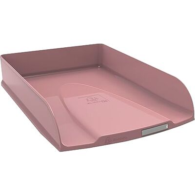 Exacompta Rif. Set di 6 cestini per posta COMBO STYLI Skandi, per documenti in formato A4+, dimensioni 34 x 25 x 6,5 cm, porta etichetta, può contenere 500 fogli, colore nudo Exacompta Rif. Set di 6 cestini per posta COMBO STYLI Skandi, per documenti in formato A4+, dimensioni 34 x 25 x 6,5 cm, porta etichetta, può contenere 500 fogli, colore nudo