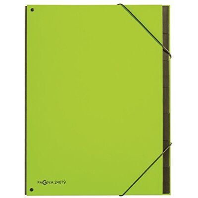 Pagna Raccoglitore Trend, 7 pezzi, colore: Verde lime Pagna Raccoglitore Trend, 7 pezzi, colore: Verde lime