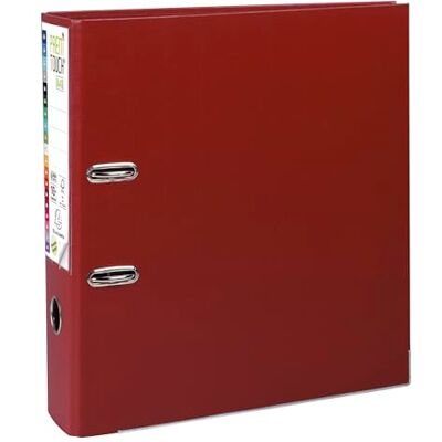 Exacompta rif. 53304E cartone da 10 raccoglitori a leva A4 MAXI Prem'Touch dorso 80 mm meccanismo 80 mm 32X30X8cm formato per archiviazione A4 Maxi -colore: Bordeaux Exacompta rif. 53304E cartone da 10 raccoglitori a leva A4 MAXI Prem'Touch dorso 80 mm meccanismo 80 mm 32X30X8cm formato per archiviazione A4 Maxi -colore: Bordeaux