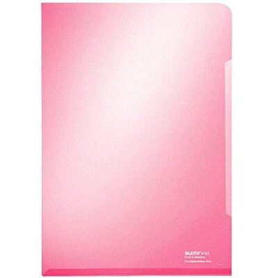 Leitz Premium Cartelle in PVC, 150 micron, capienza 30 fogli formato A4, confezione da 100 pezzi, colore: Rosso lucido Leitz Premium Cartelle in PVC, 150 micron, capienza 30 fogli formato A4, confezione da 100 pezzi, colore: Rosso lucido